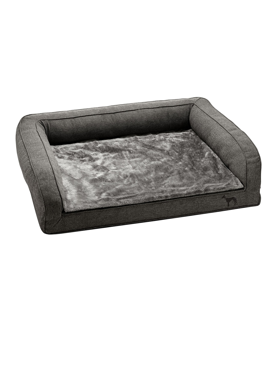 

HUNTER Rectangular Dogs Orthopedic Sofa, Grey