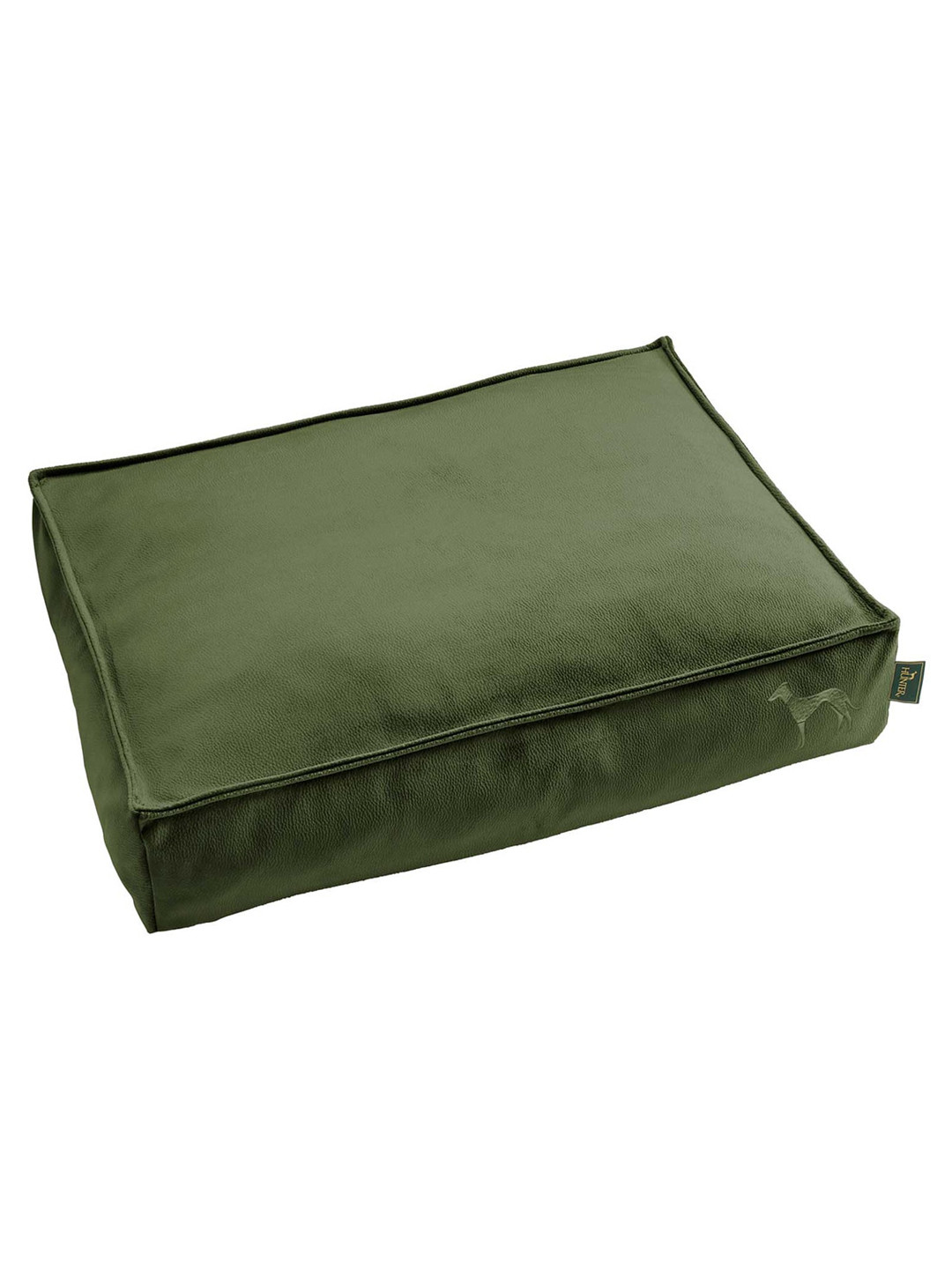 

HUNTER Olive Orthopedic Merida Cushion Rectangle Pet Beds