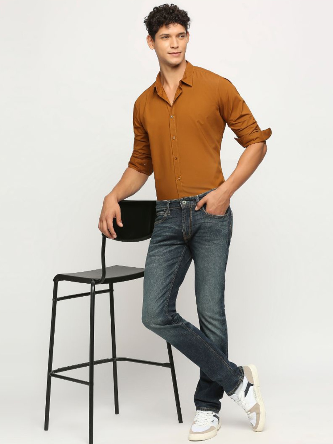 

Pepe Jeans Opaque Pure Cotton Casual Shirt, Brown