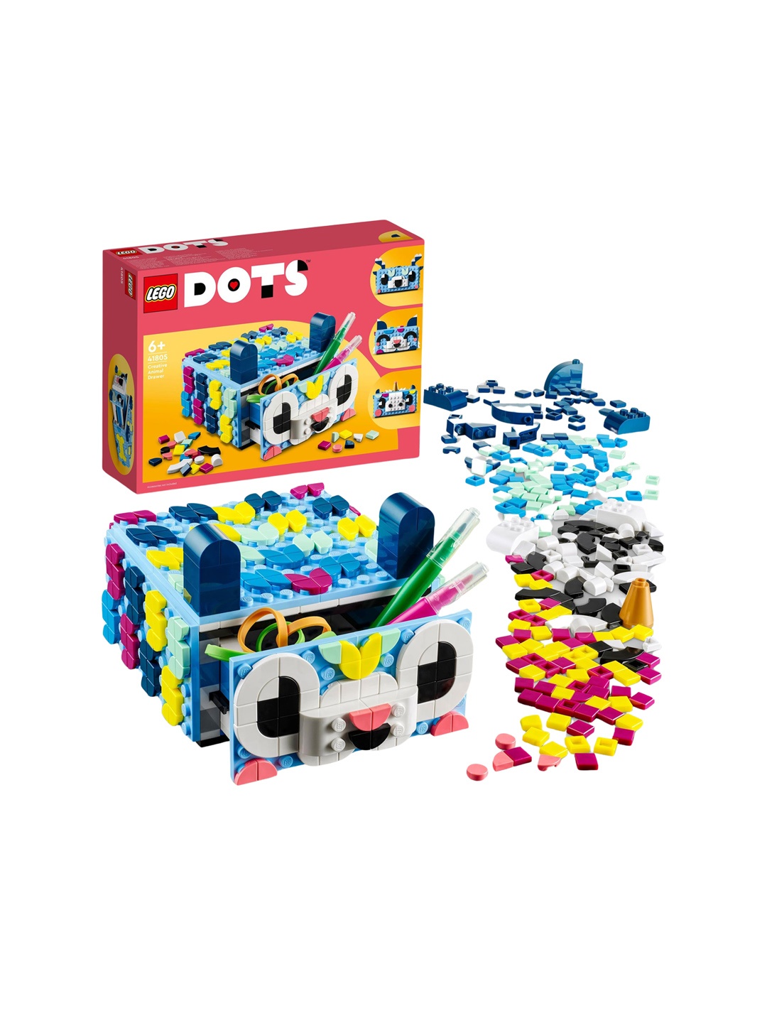 

LEGO Kids Dots Creative Animal Drawer Toy, Blue