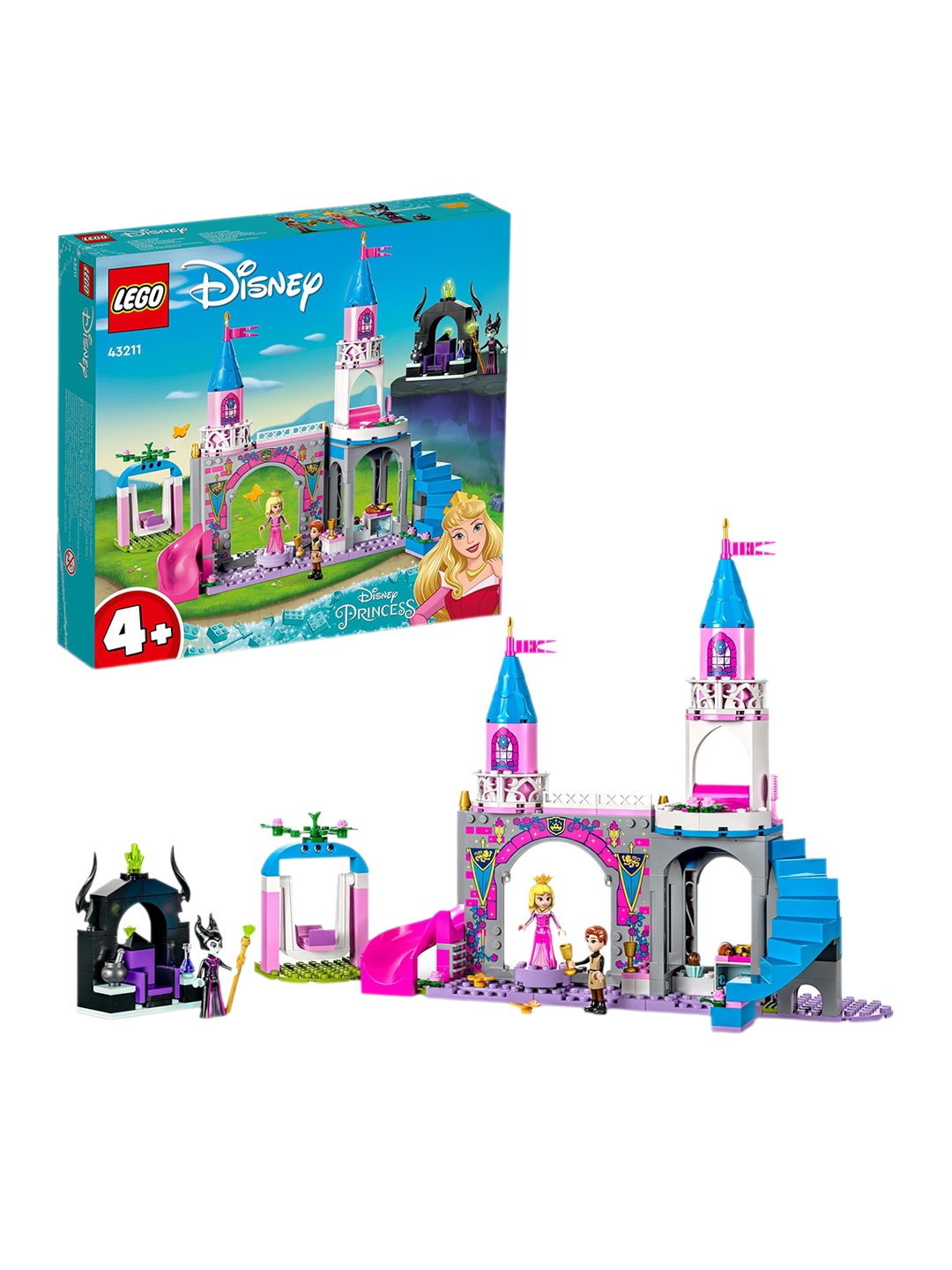 

LEGO Kids Disney Auroras Castle, Blue