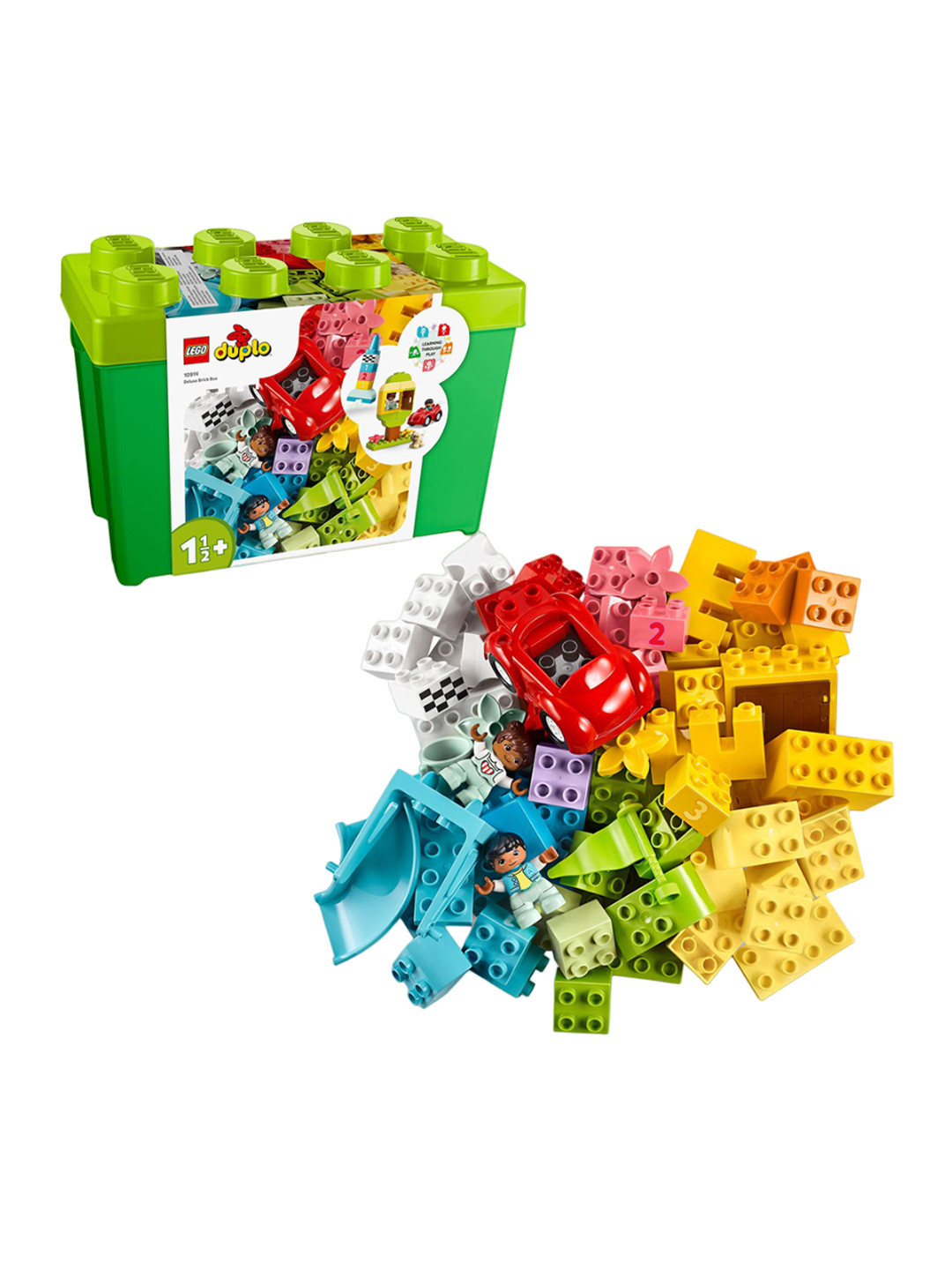 

LEGO Kids Classic Deluxe Brick Box Construction Toys, Green