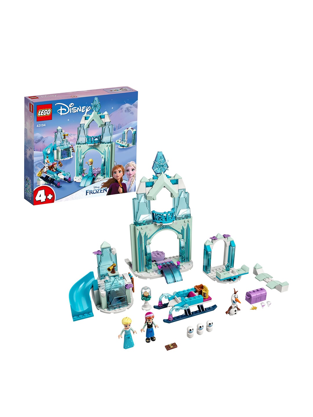 

LEGO Kids Disney Anna and Elsas Frozen Wonderland Construction Toys, Blue