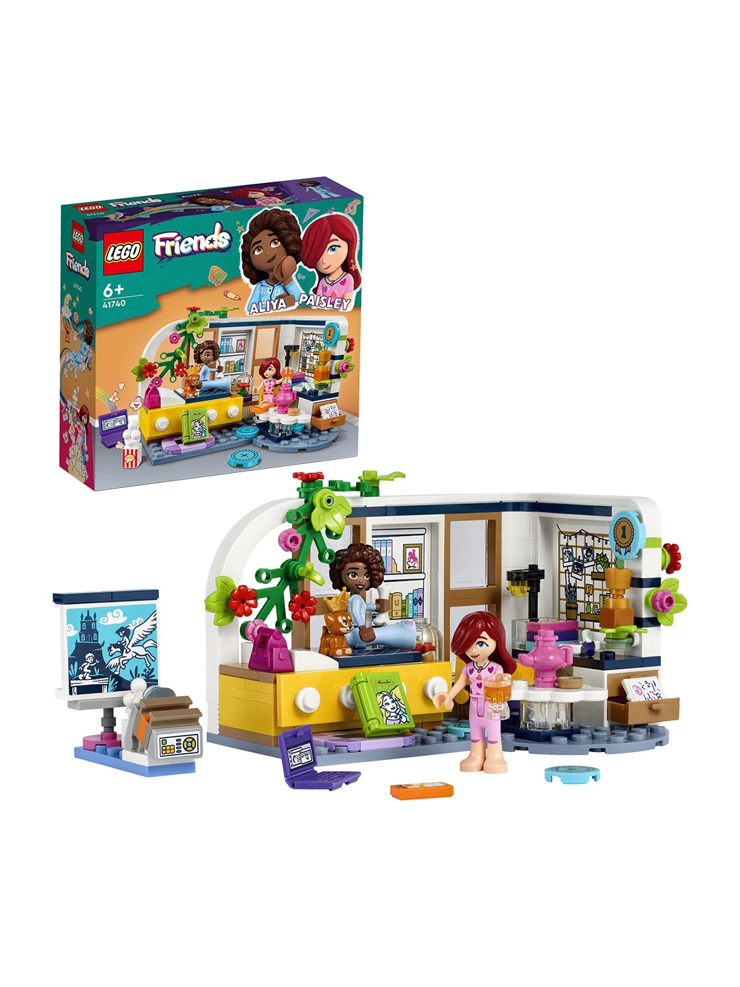

LEGO Kids Friends Aliya's Room Toy, Yellow