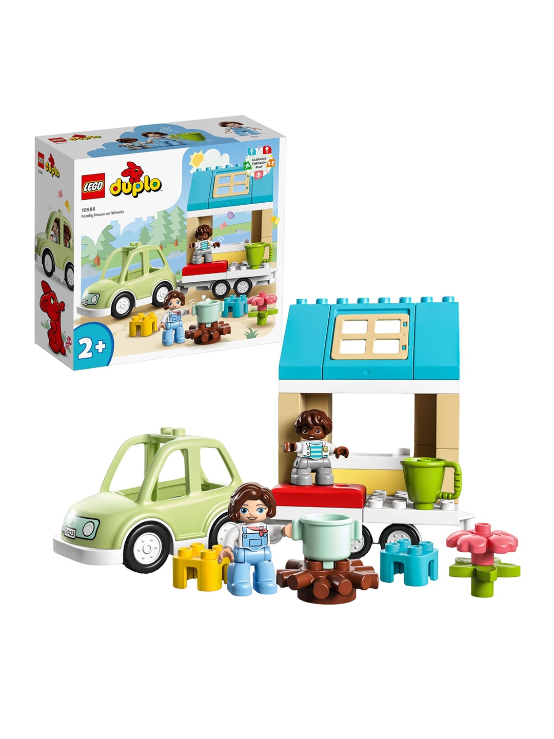 

LEGO Kids Town Family House on Wheels Toys, Green