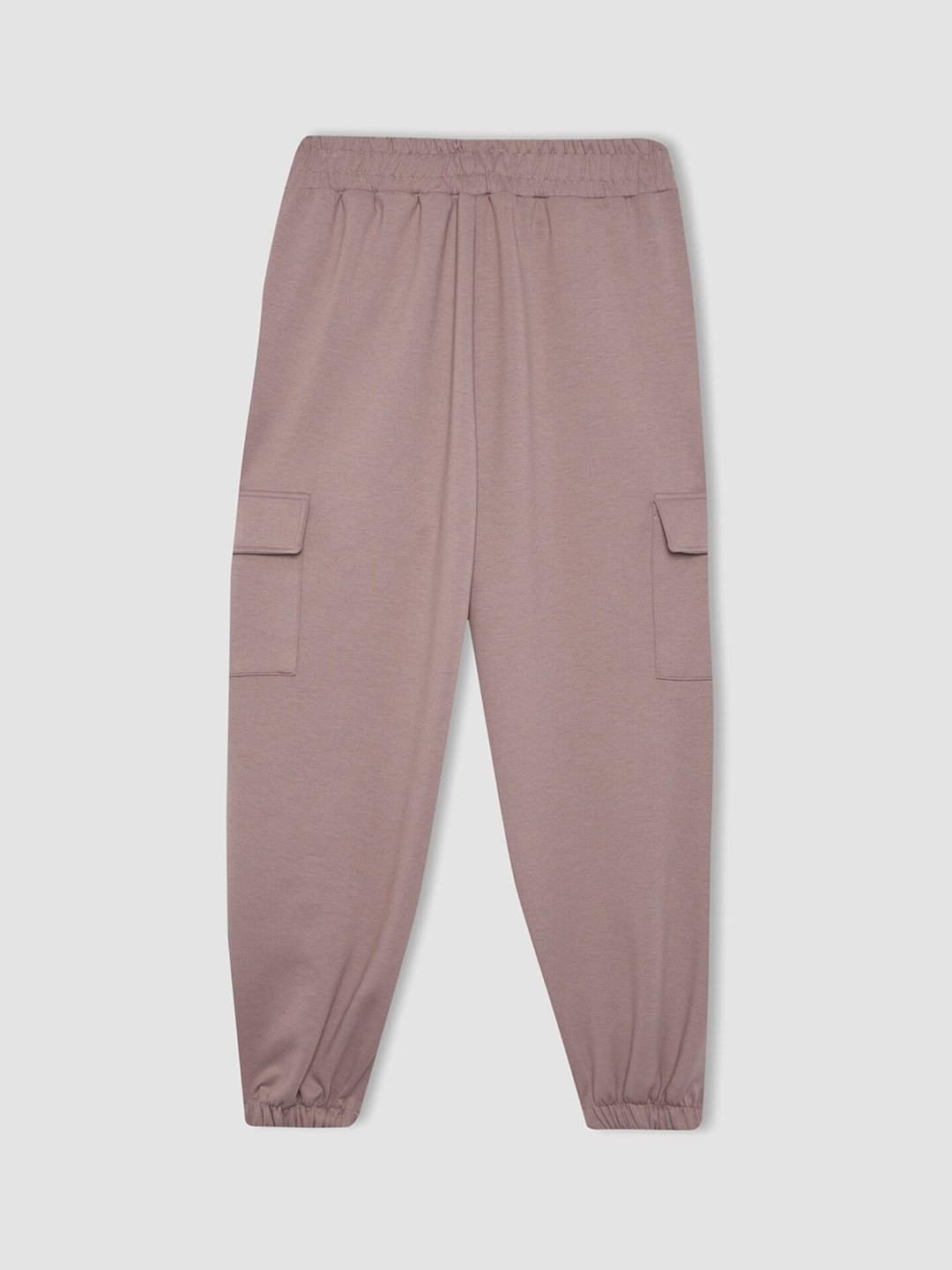 

DeFacto Women Mid Rise Joggers, Beige