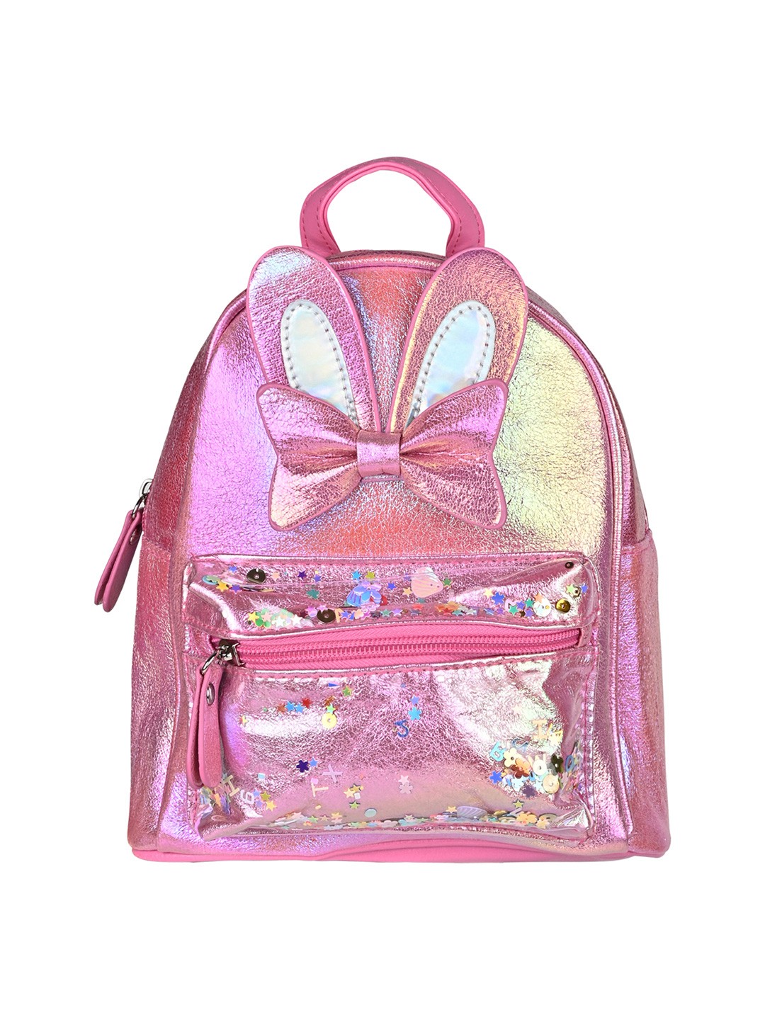 

Asthetika Kids Girls Embellished Backpack, Pink