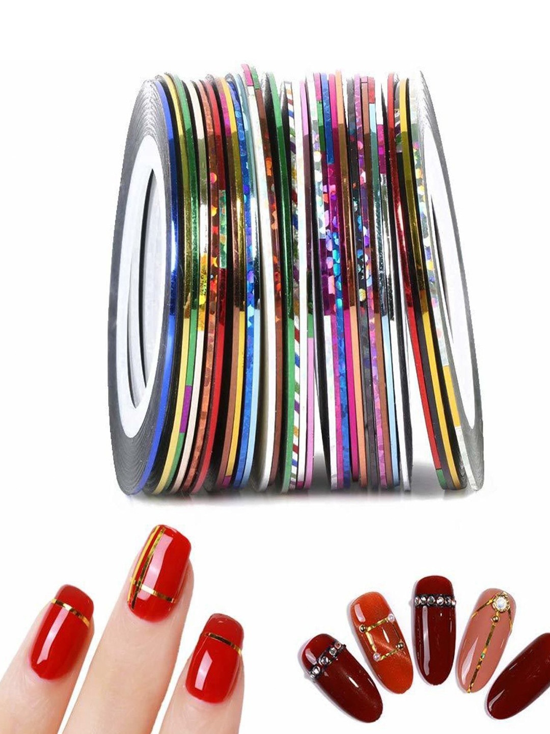 

Looks United Set Of 12 Long Lasting Nail Polish - 6ml Each, Multi