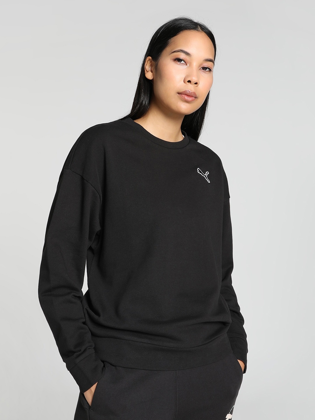 

Puma BETTER ESSENTIALS Cotton Sweatshirt, Black