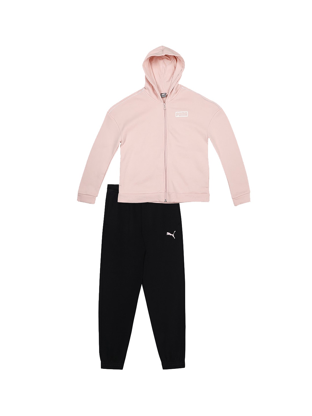 

Puma Girls Hooded Tracksuits, Pink