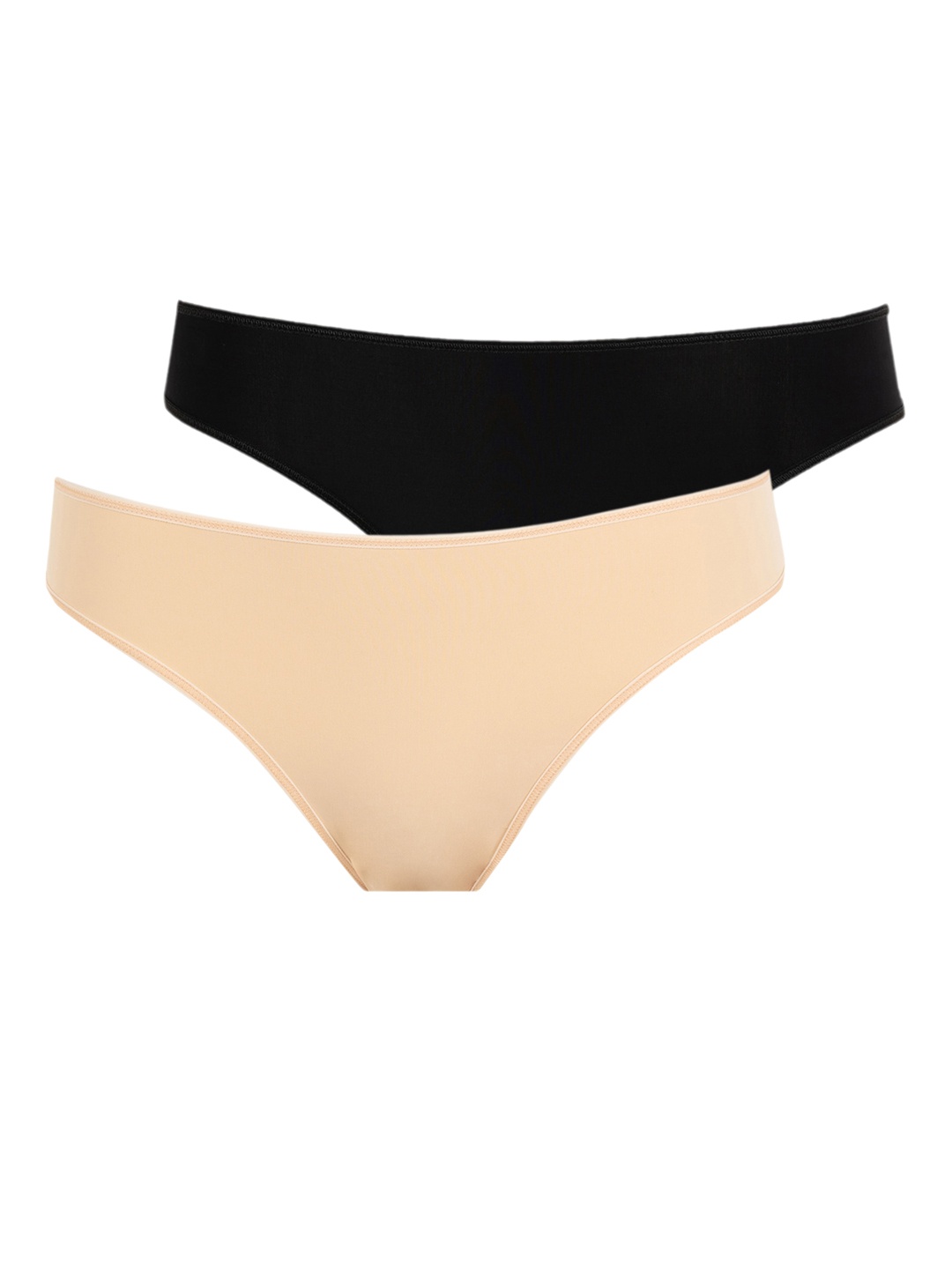 

DeFacto Pack Of 2 Mid Rise Basic Briefs, Black