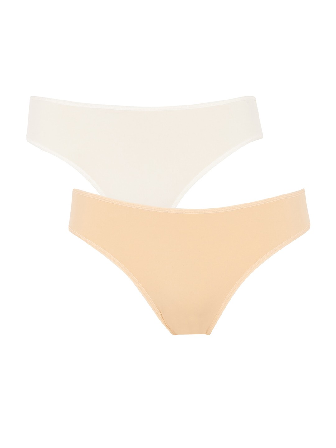 

DeFacto Pack Of 2 Mid Rise Basic Briefs, White