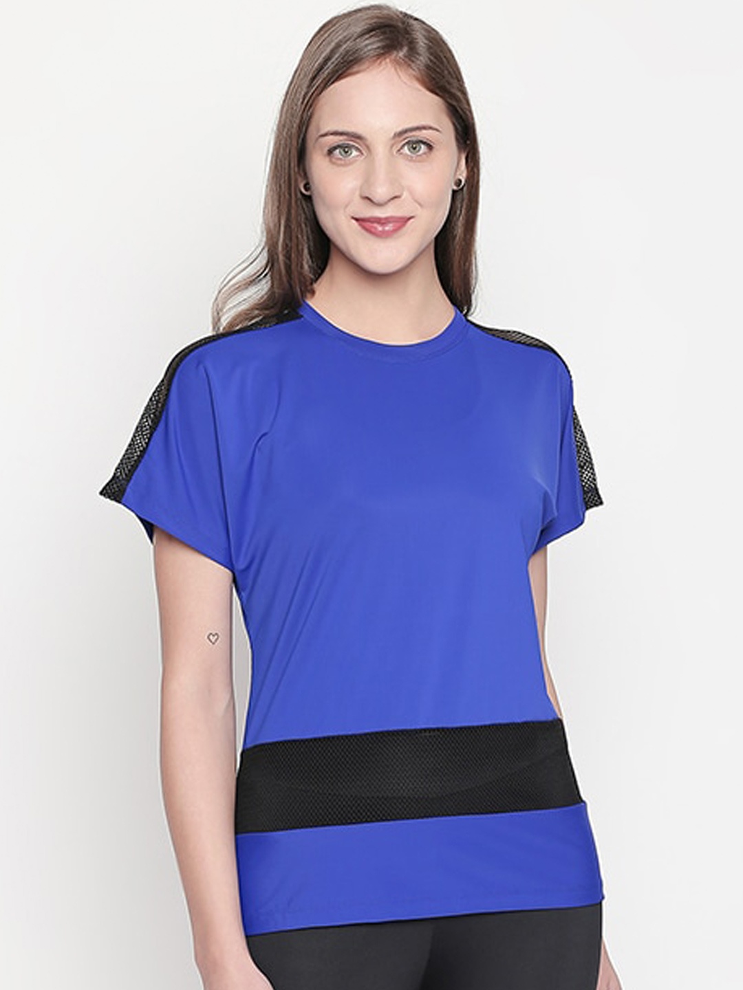 

Tuna London Relaxed Fit Extended Sleeves T-shirt, Blue
