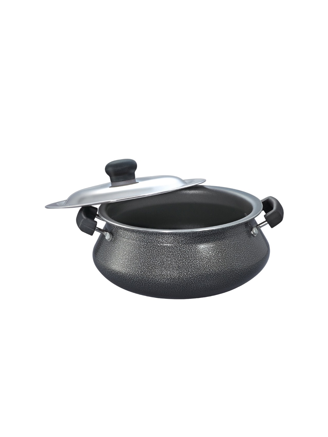 

Prestige Omega Select Plus Black Aluminium Non-Stick Induction Base Handi & Steel Lid 1 L