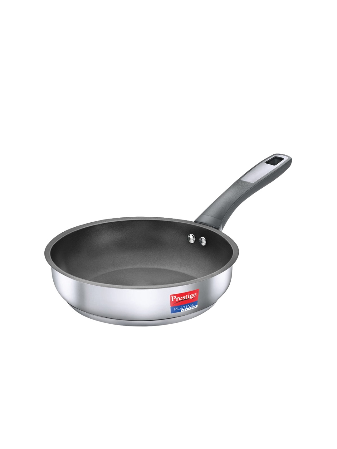 

Prestige Platina Non-Stick Stainless Steel Frying Pan 1.9 L, Silver