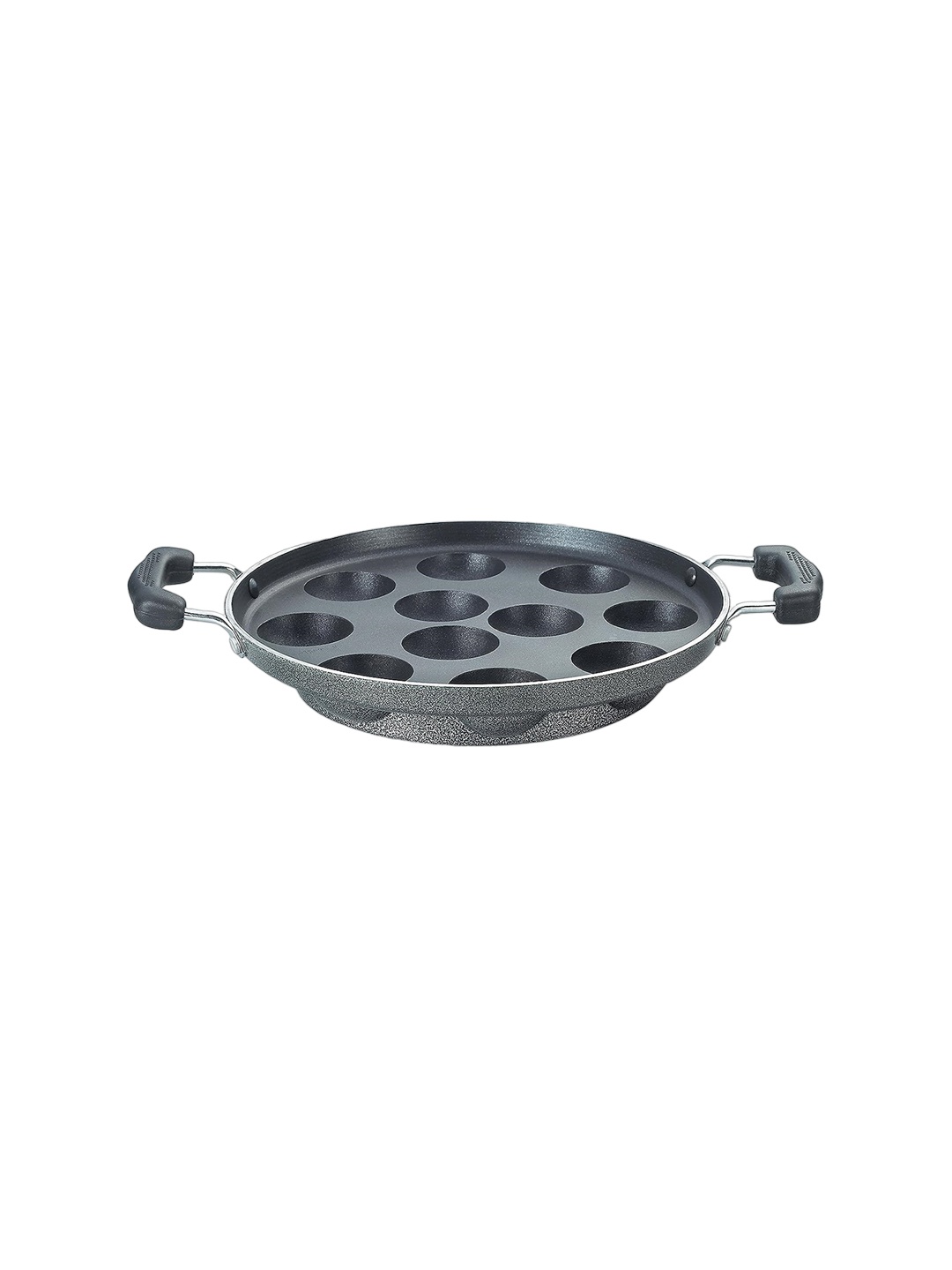 

Prestige Omega Select Plus Black Teflon Coating Residue-free Non-Stick Appam Patra 11 Pits