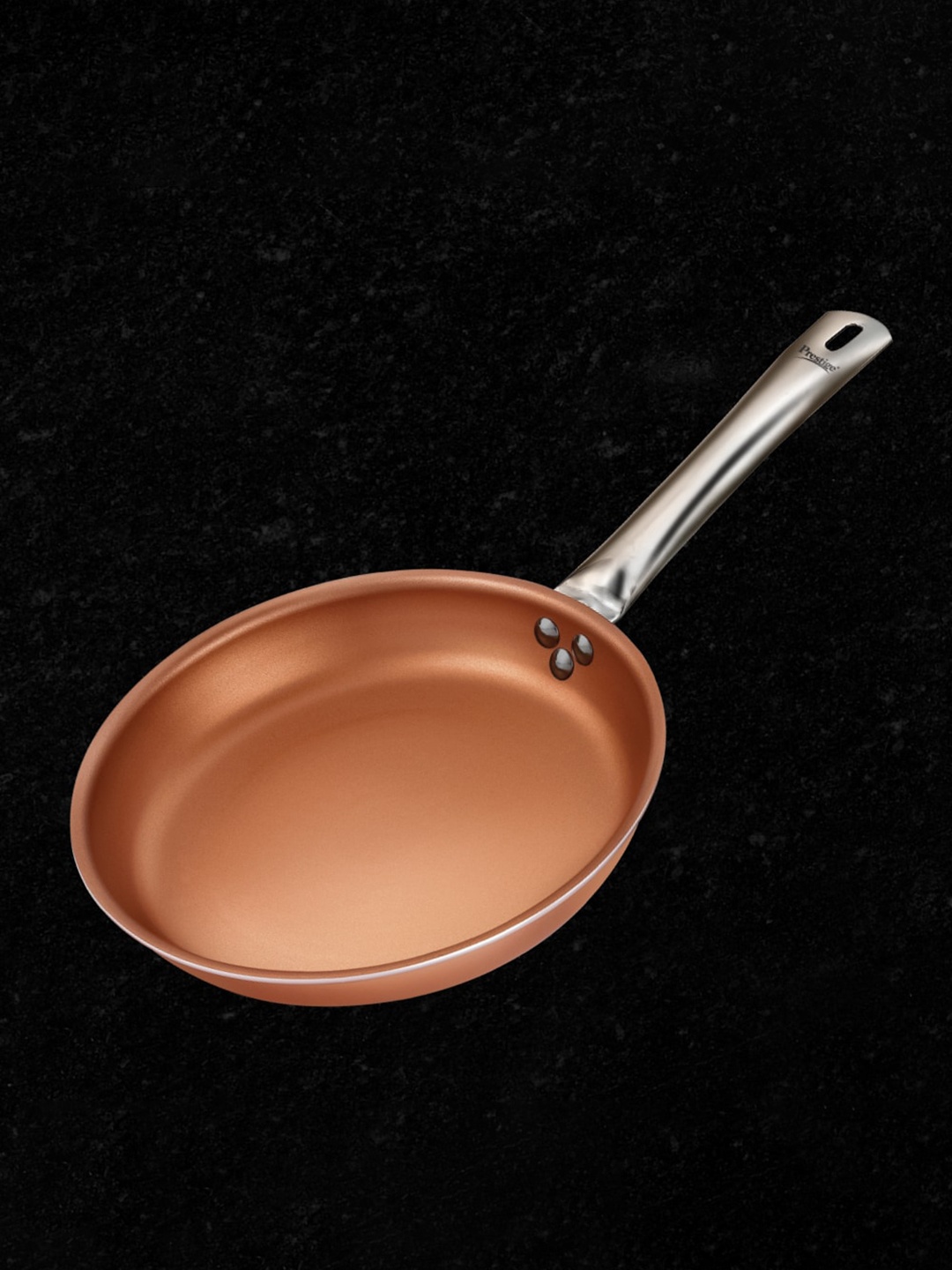 

Prestige Cuprus Copper Aluminium Gas & Induction Compatible Non-Stick Frying Pan 1.9L