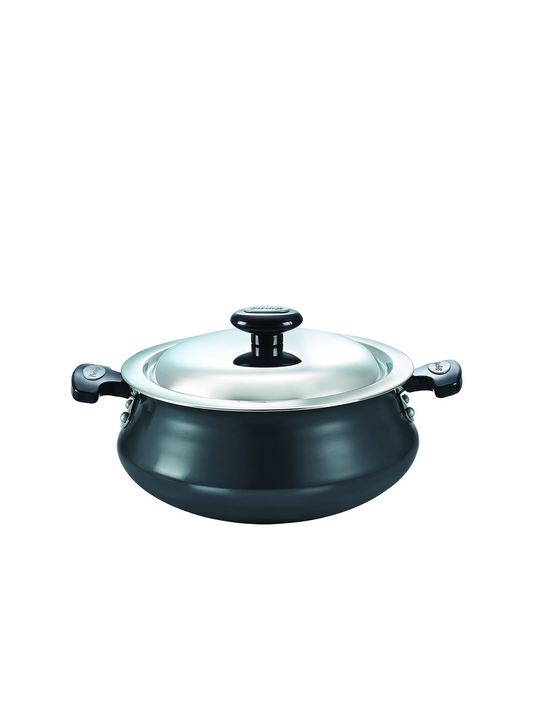 

Prestige Black Hard Anodised Plus Non-Stick Induction Base Handi With Lid-4 L