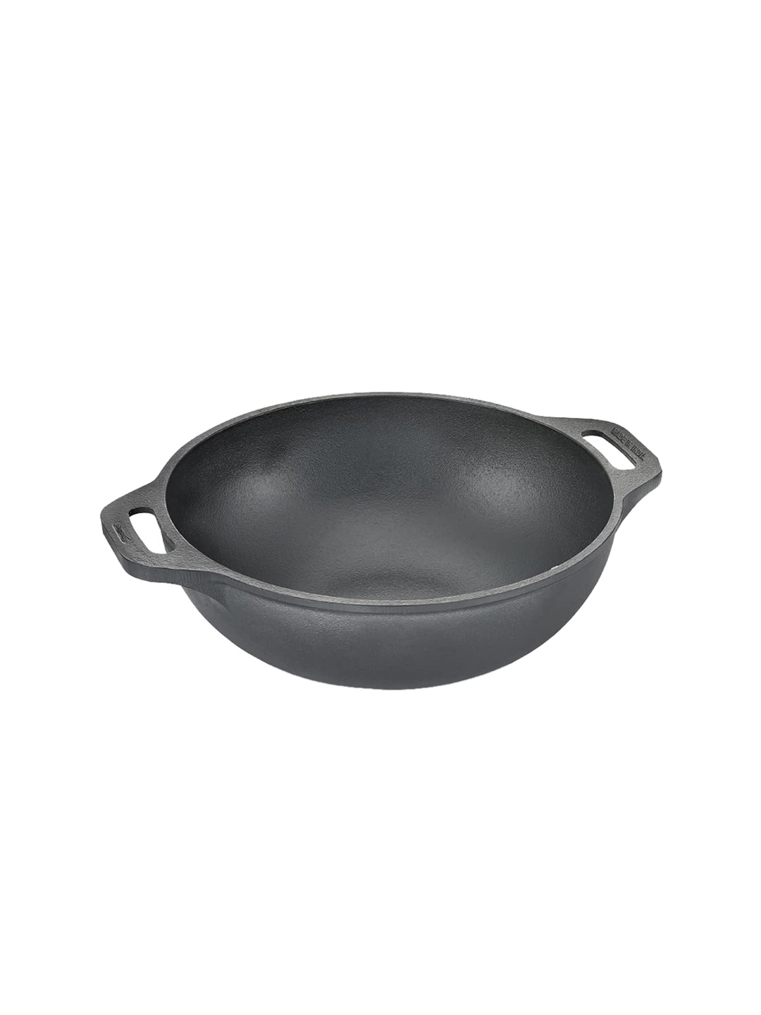 

Prestige Cast Iron Induction Base Kadai, Black