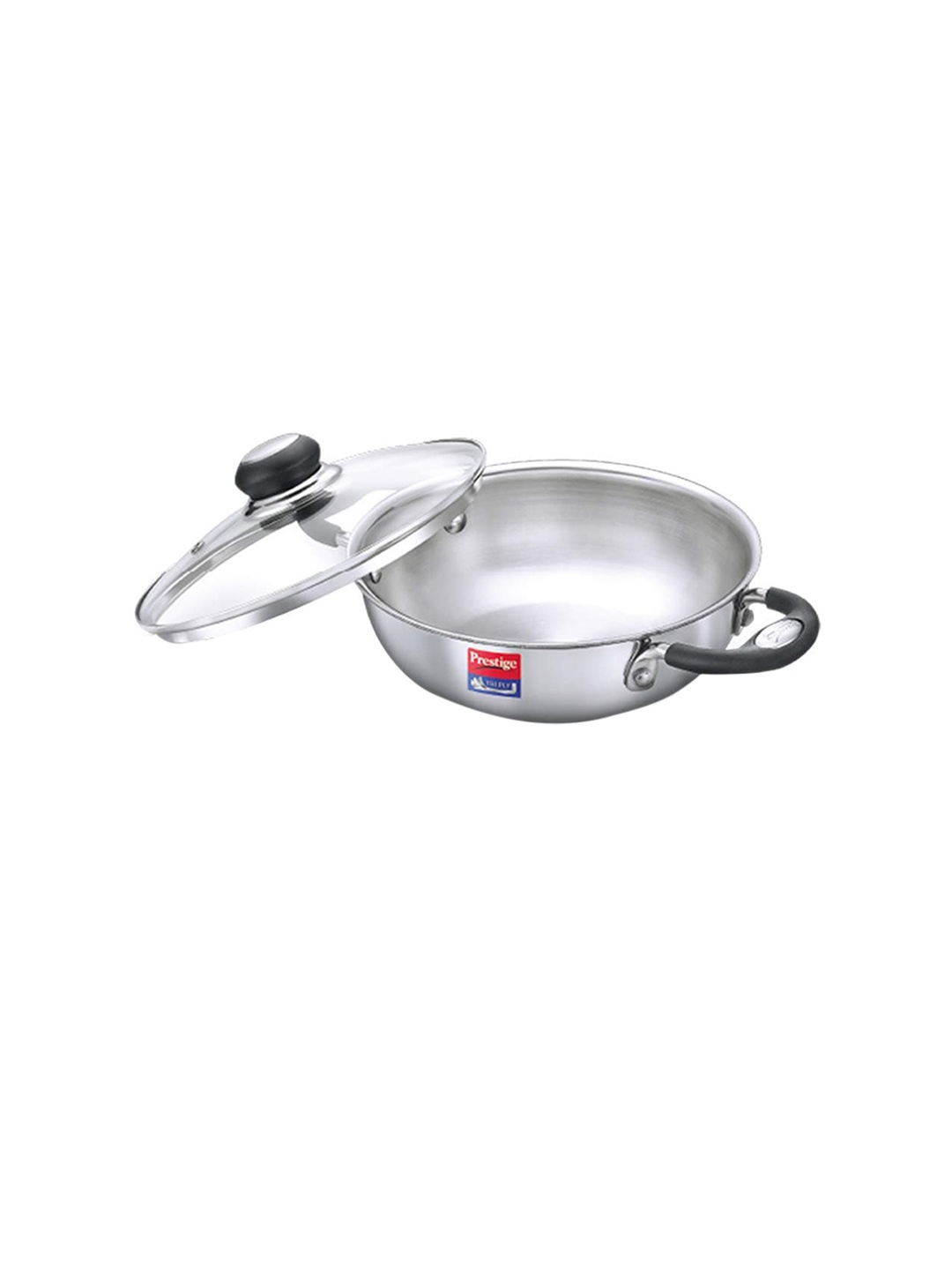 

Prestige Tri Ply Splendor Kadai With Lid 4.25L, Silver