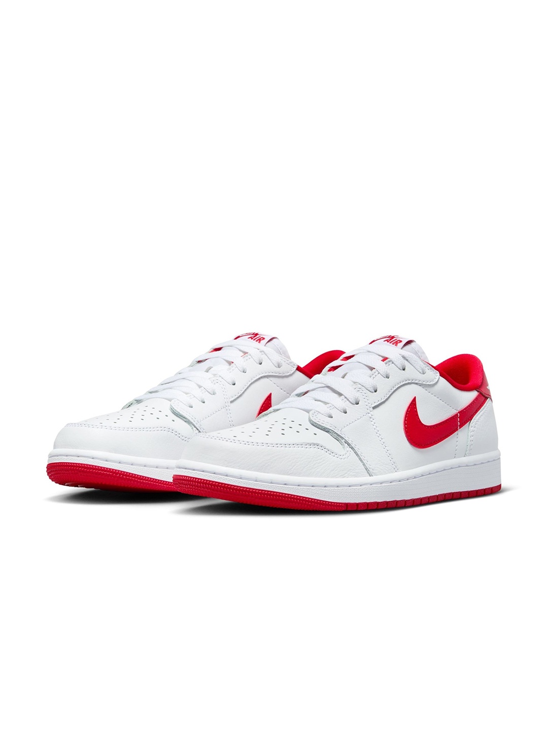 

Nike Men Air Jordan 1 Low OG Sneakers, White