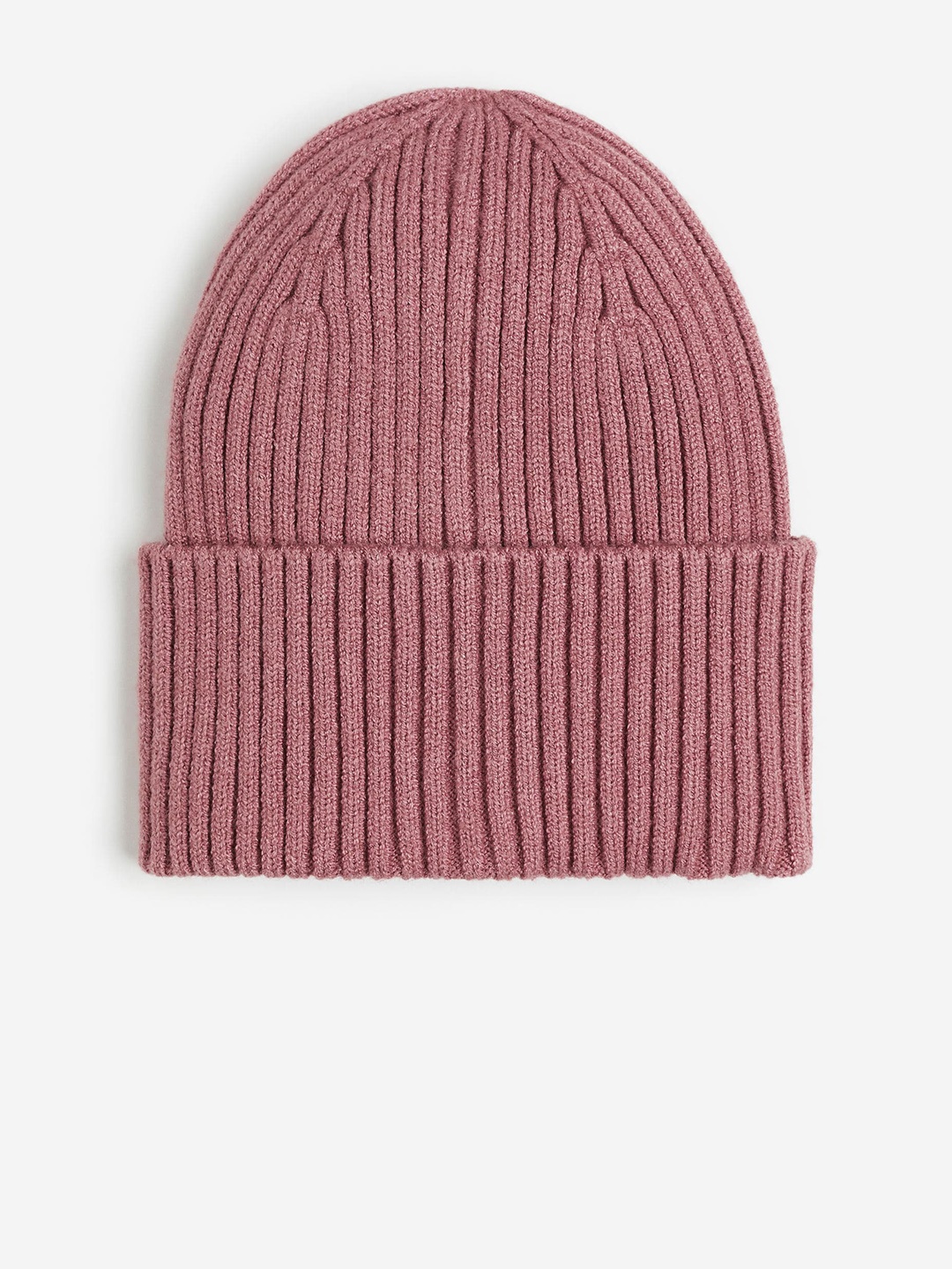 

H&M Girls Rib-Knit Hat, Pink