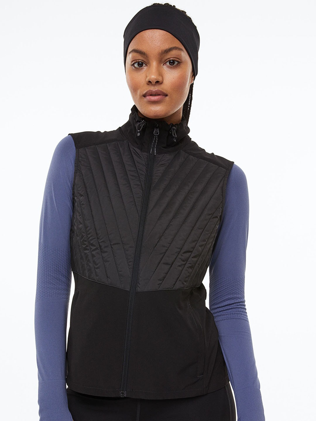 

H&M Drymove Running Gilet, Black