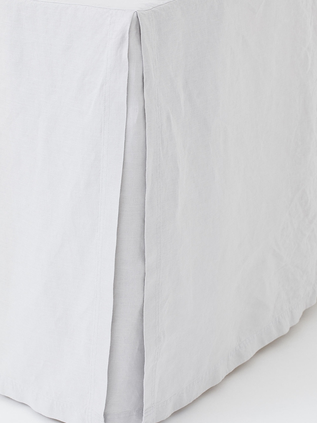 

H&M Grey Washed Linen Valance