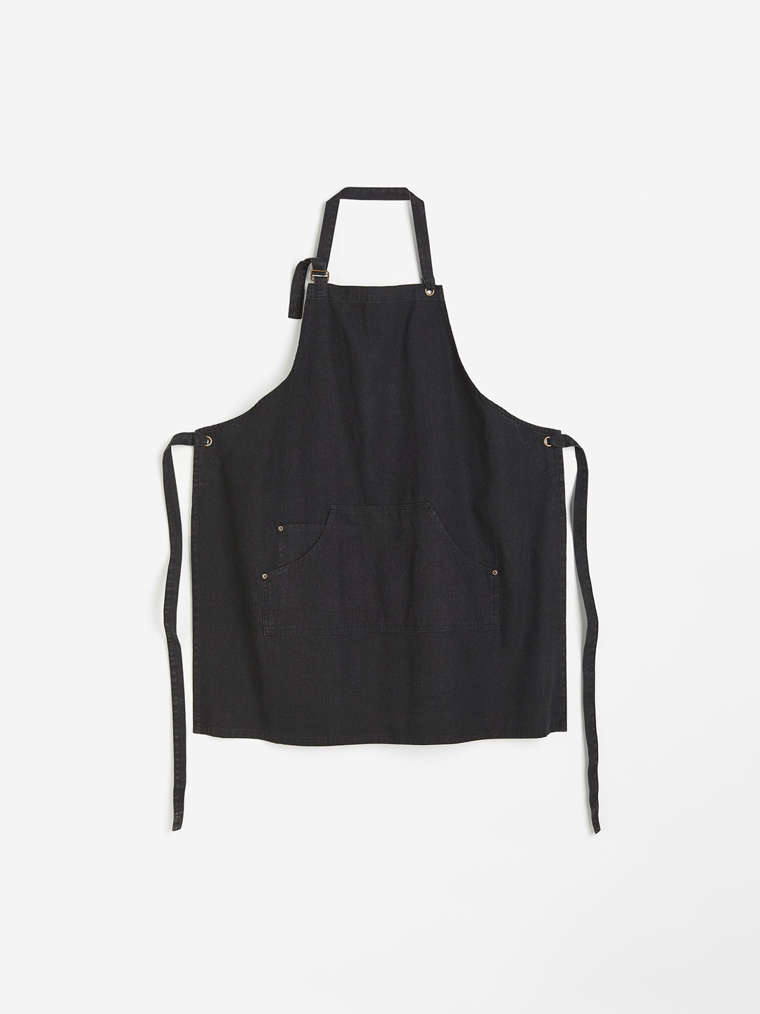 

H&M Cotton Apron, Black