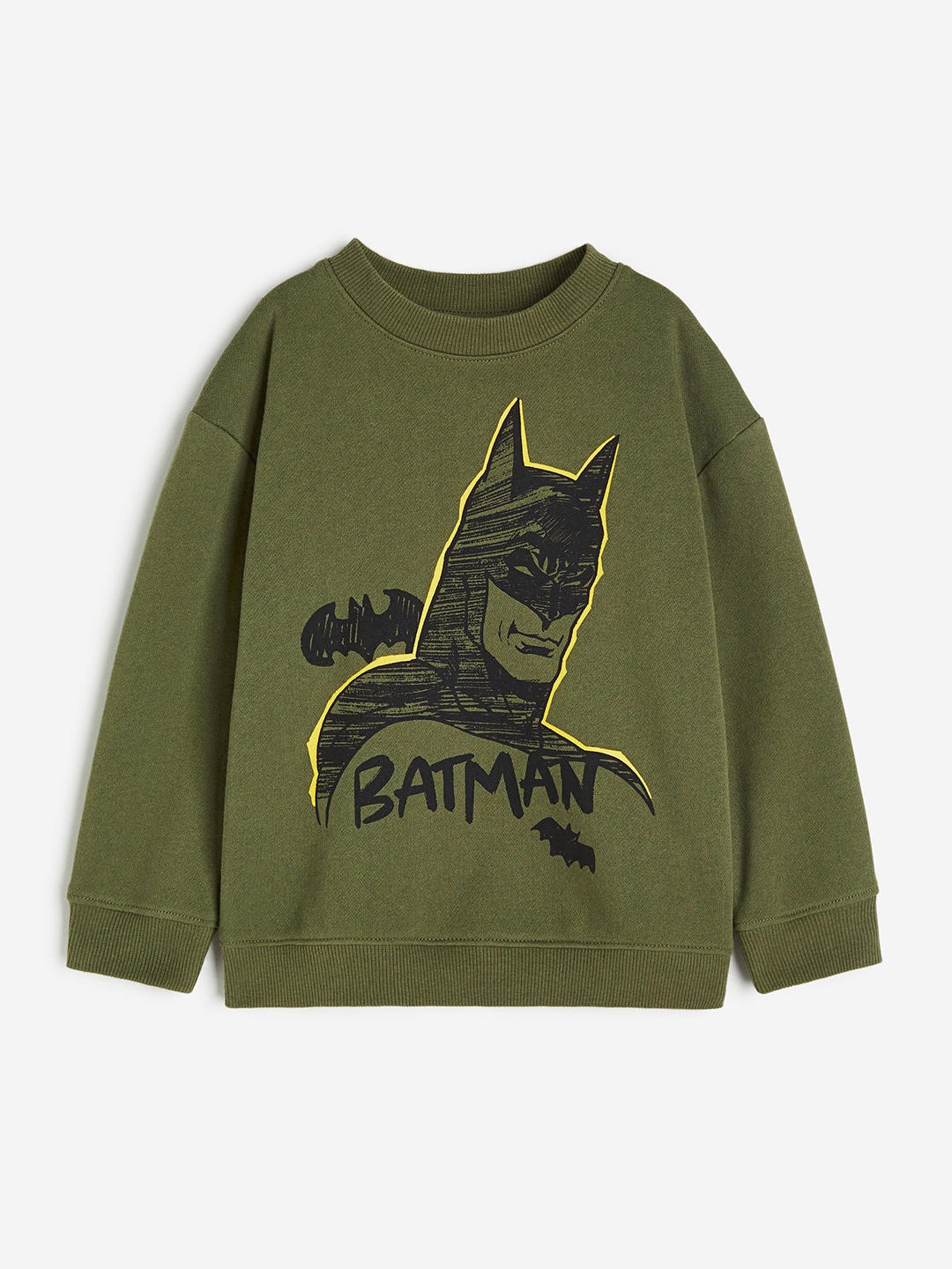 

H&M Infant Boys Batman-Print Sweatshirt, Green