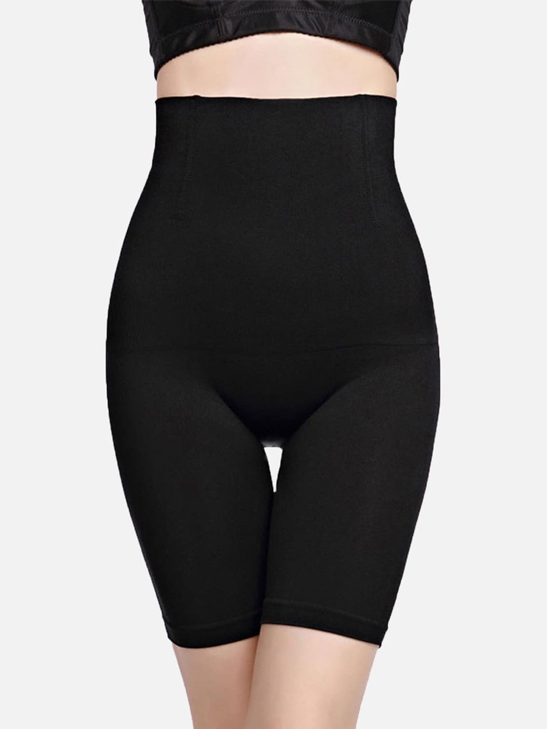 

Flenzy Women High-Waist Tummy & Thigh Shapewear, Black