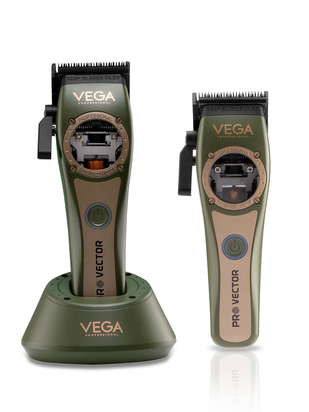 

VEGA PROFESSIONAL VPPHC-10 Pro Vector Professional Hair Clipper - Olive Green