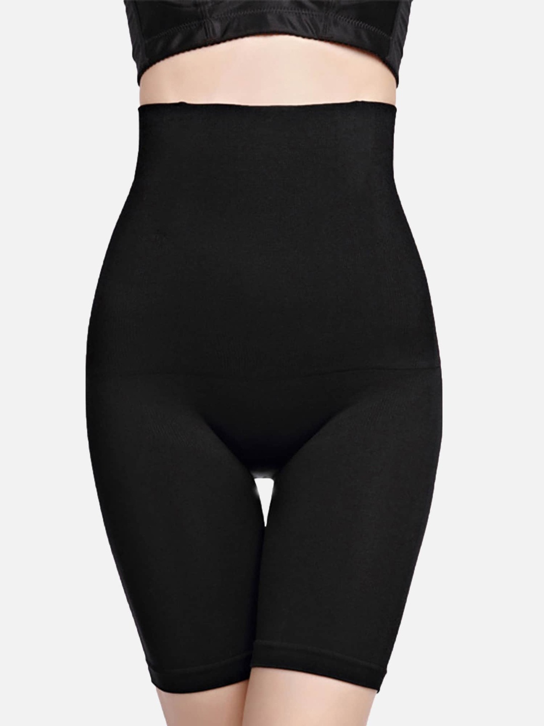 

Flenzy Women Tummy & Thigh Shapewear, Black