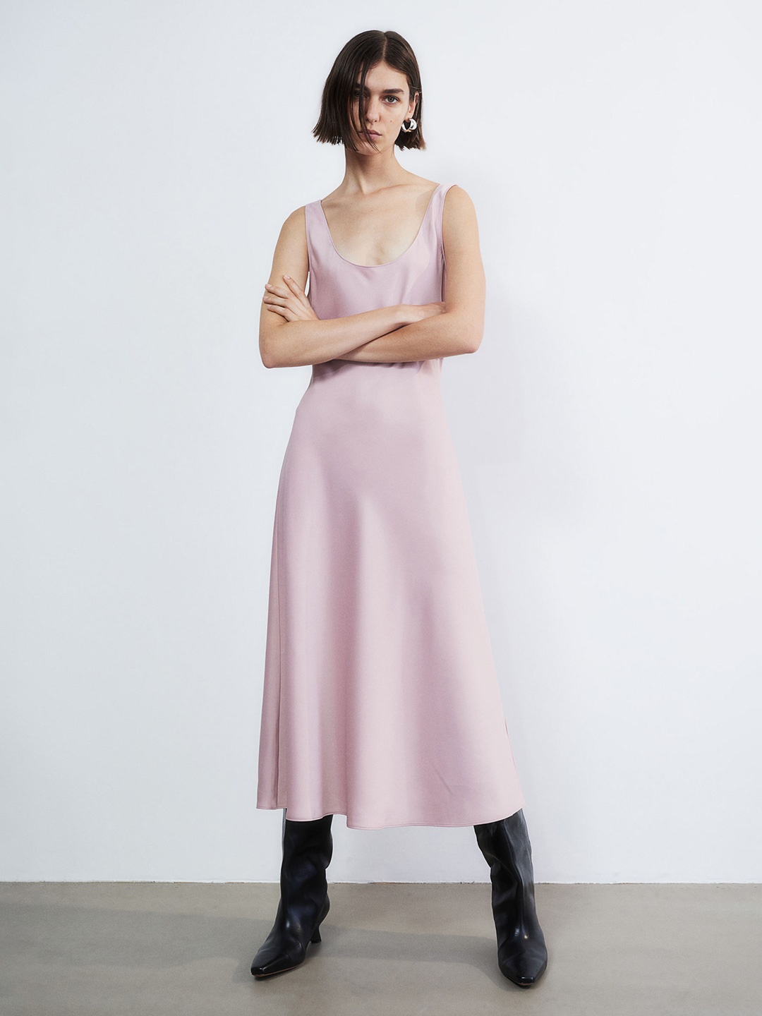 

H&M Women Sleeveless Dresses, Pink