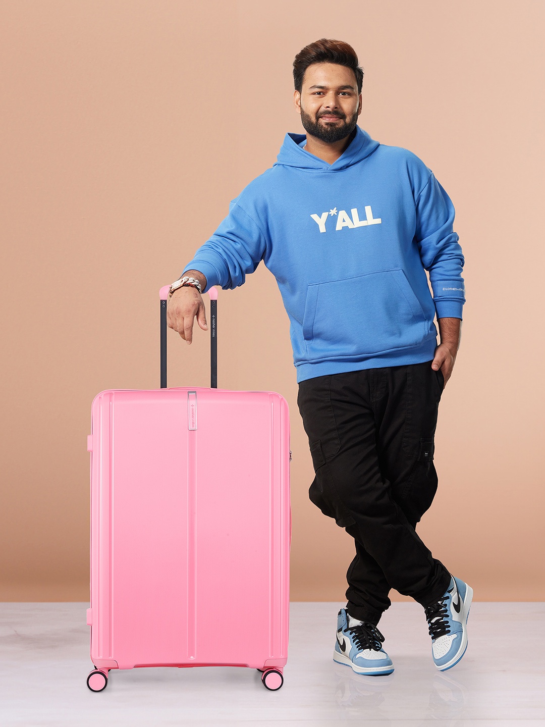 

Nasher Miles The Line Polypropylene Large Pink Trolley Bag - 28 inch (75cm)