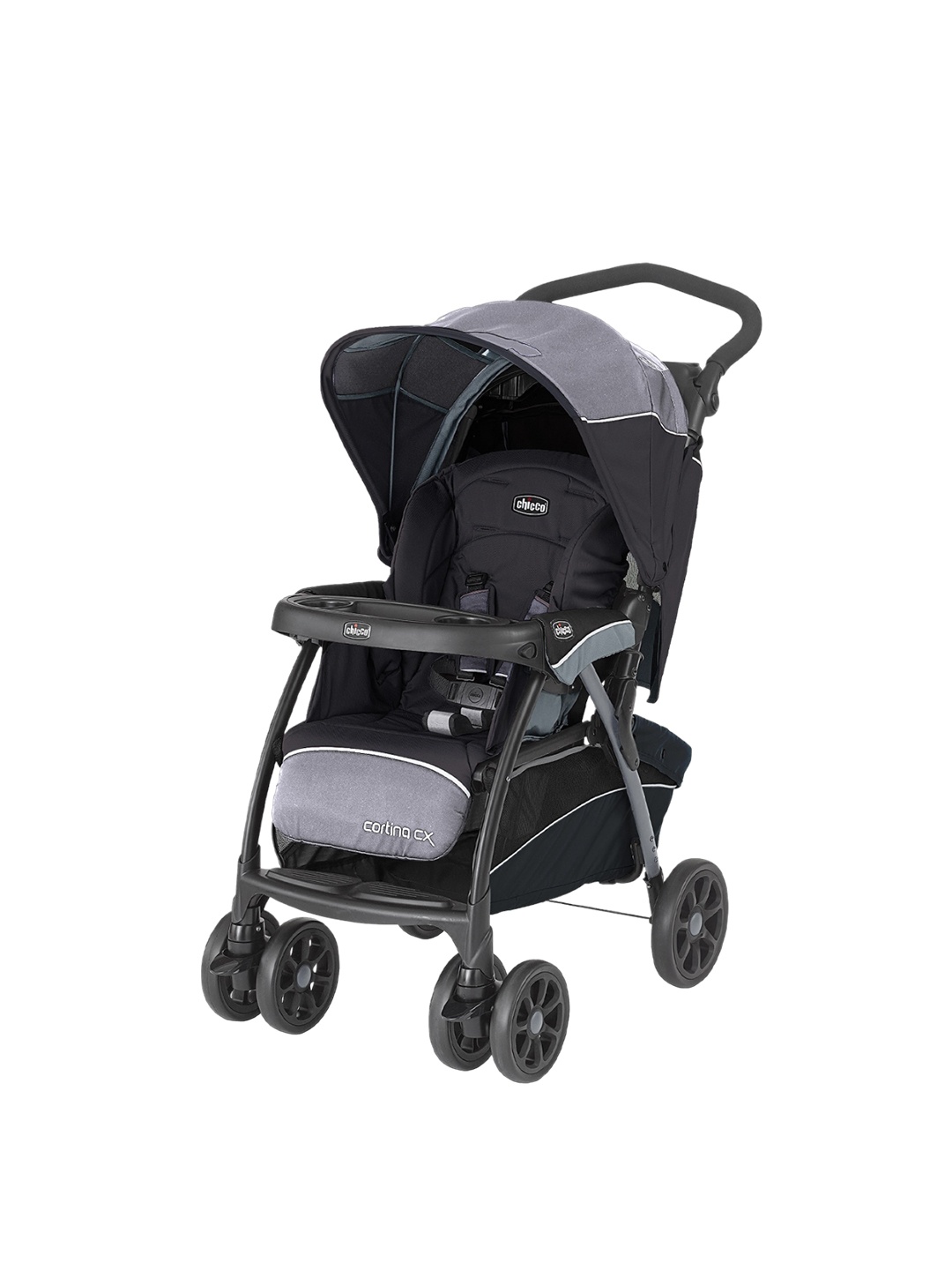 

Chicco Kids Cortina CX Stroller With 8-Reclining Positions, Black