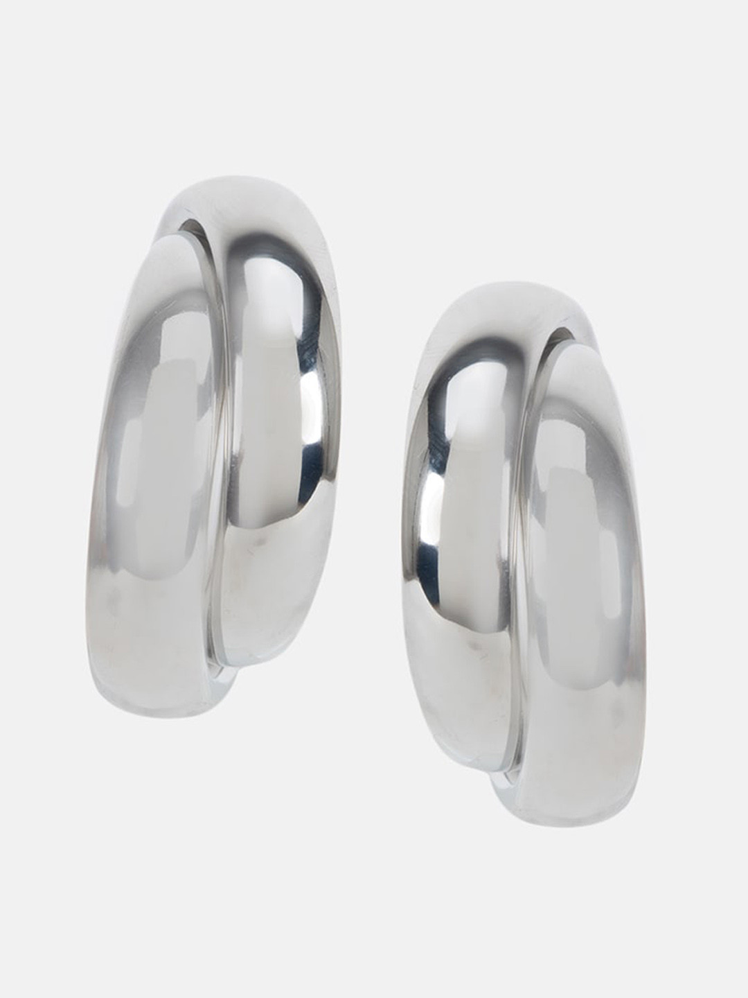 

Kazo Classic Hoop Earrings, Silver