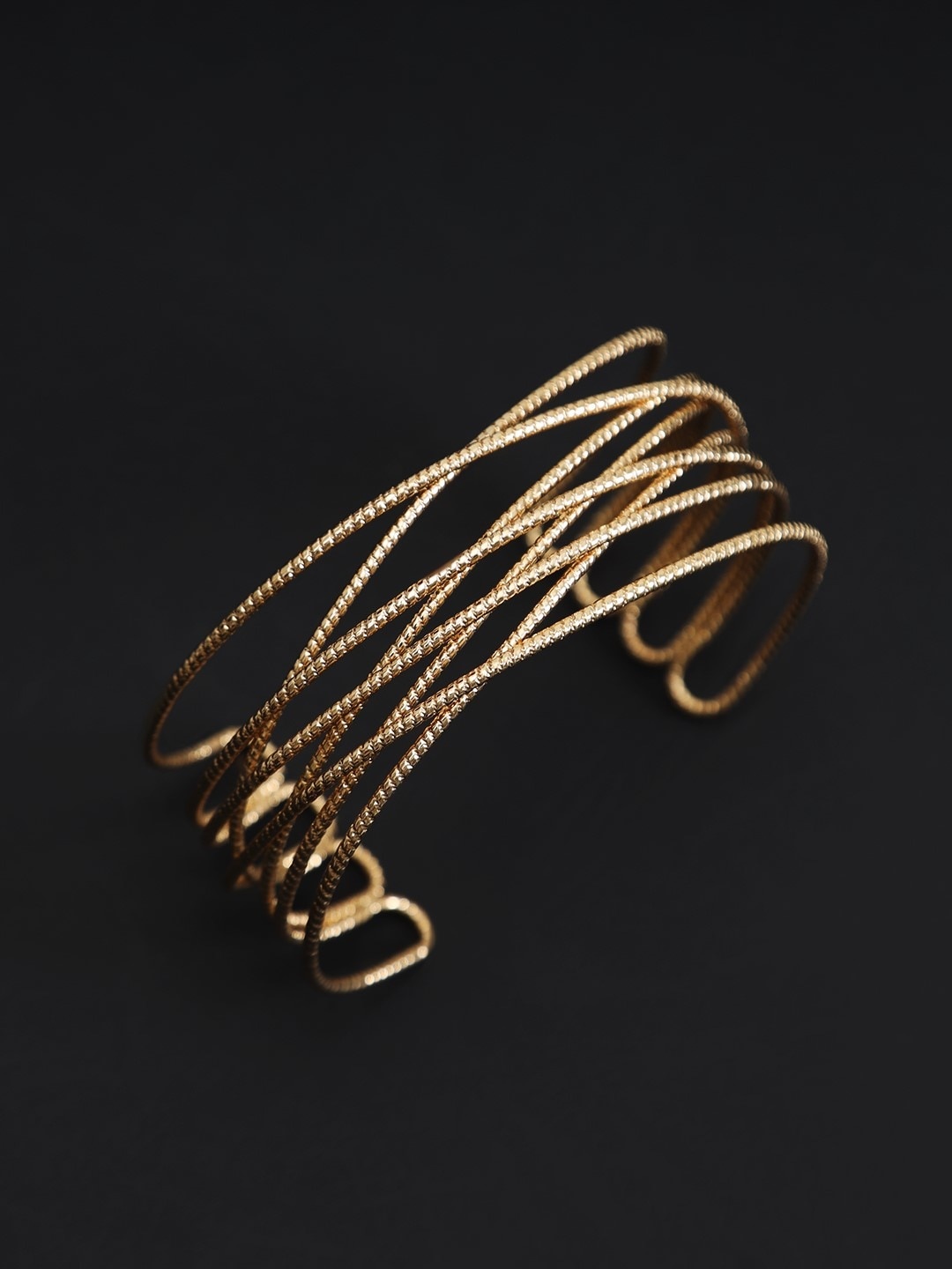 

Kazo Women Gold-Toned Cuff Bracelet