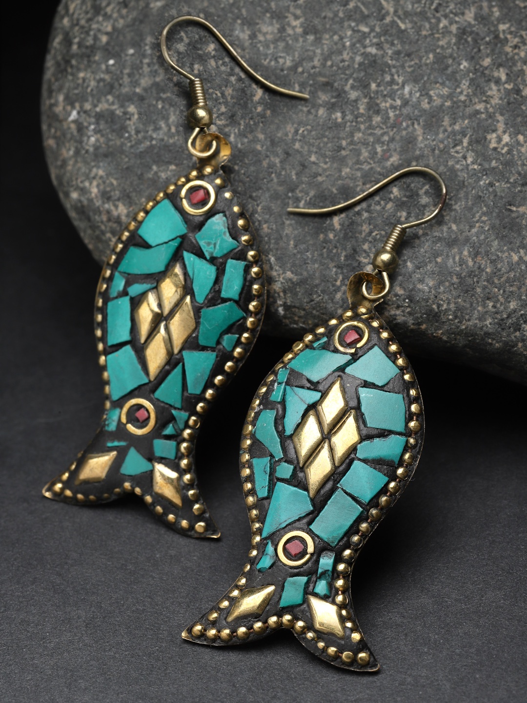 

PANASH Gold-Plated Classic Drop Earrings