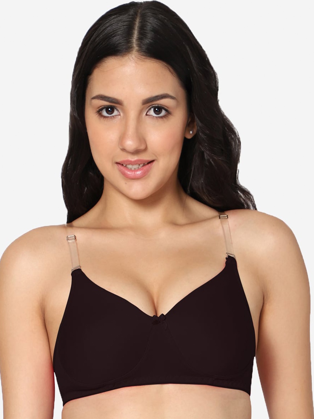 

In Care Black Bra Full Coverage Heavily Padded