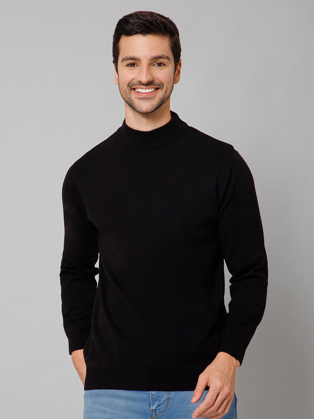 

Cantabil Men Black Pullover