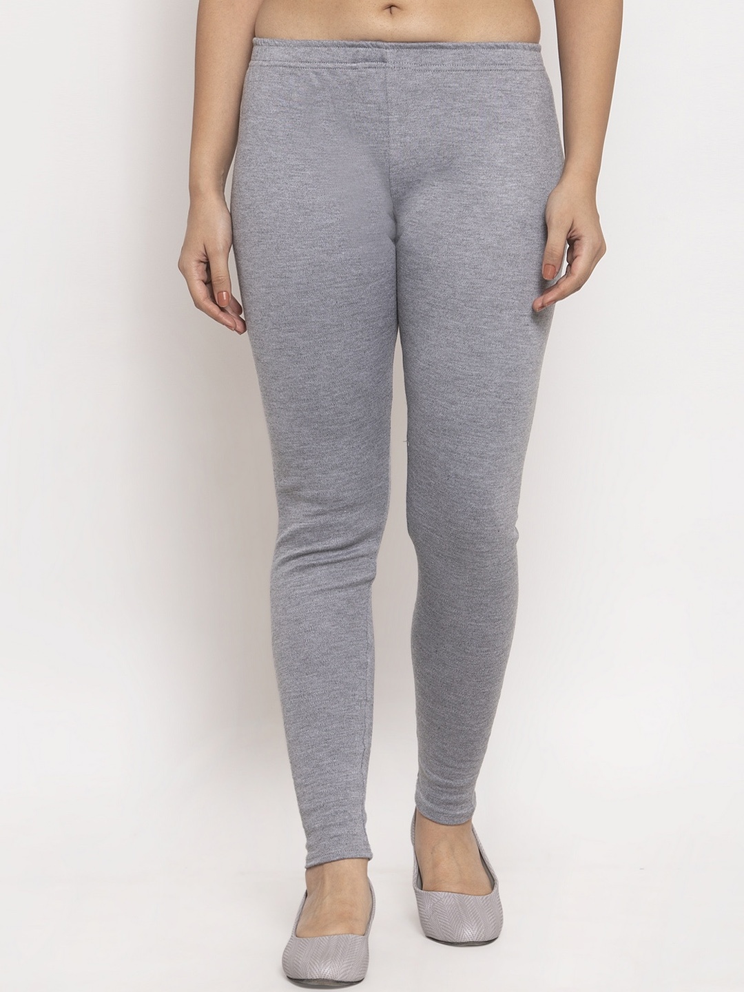 

Trend Level Woolen Ankle Length Leggings, Grey