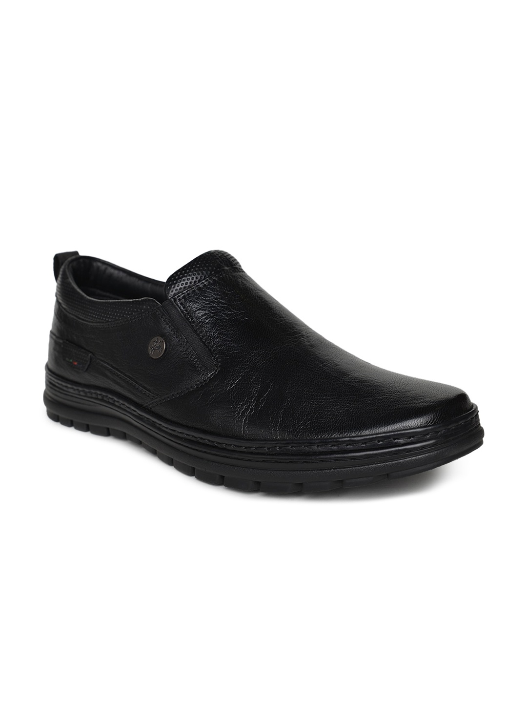 

Buckaroo Men Dow Textured Leather Slip-On Sneakers, Black