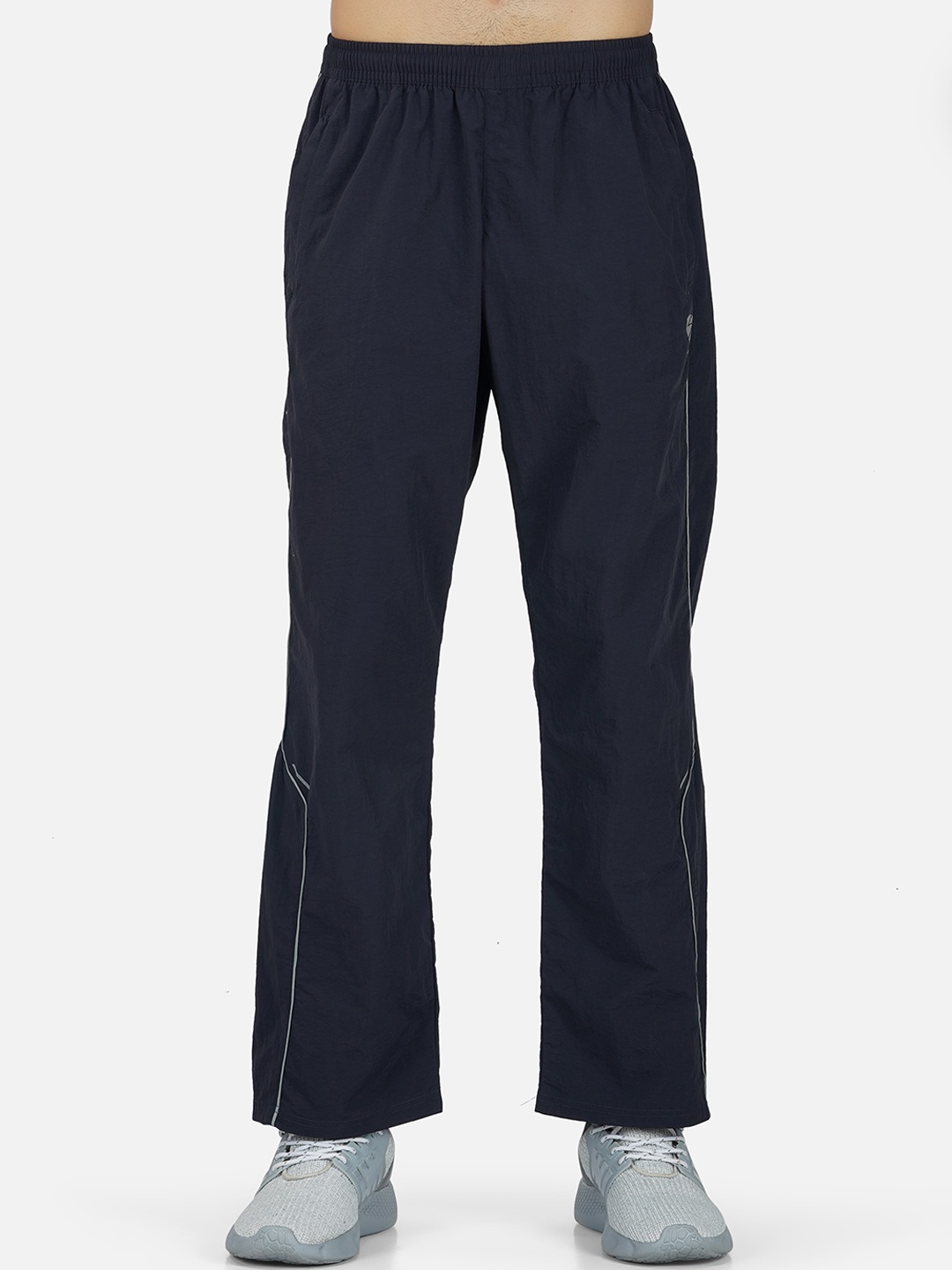 

UNPAR Men Regular Fit Dry-Fit Sports Track Pants, Navy blue