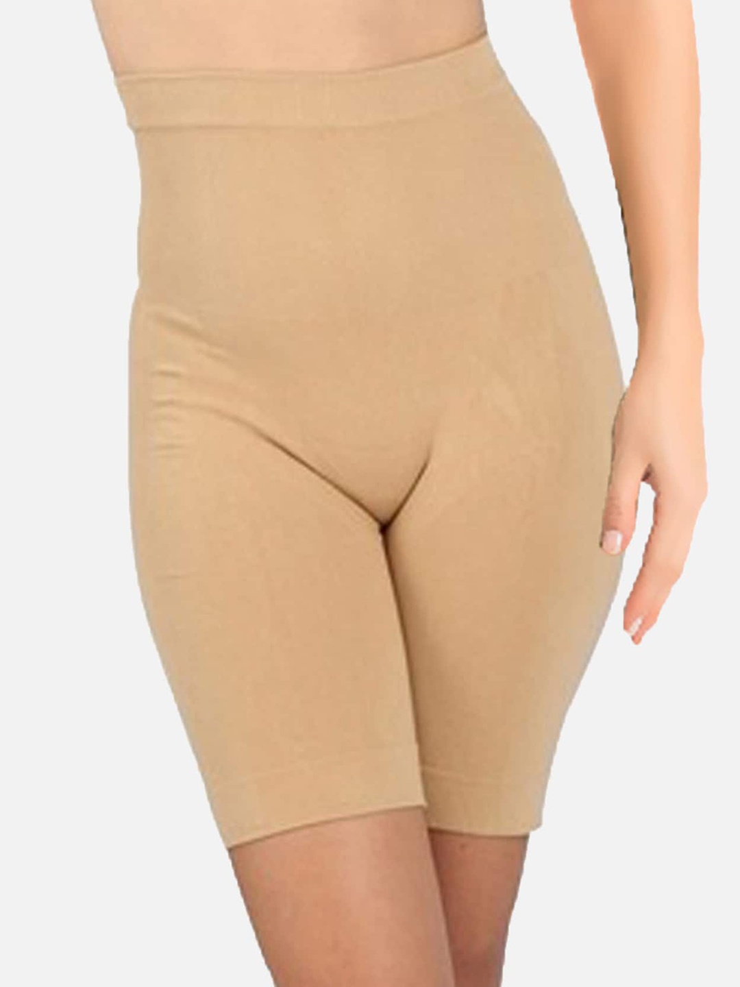 

Spiaty Women High-Waist Tummy & Thigh Shapewear, Beige