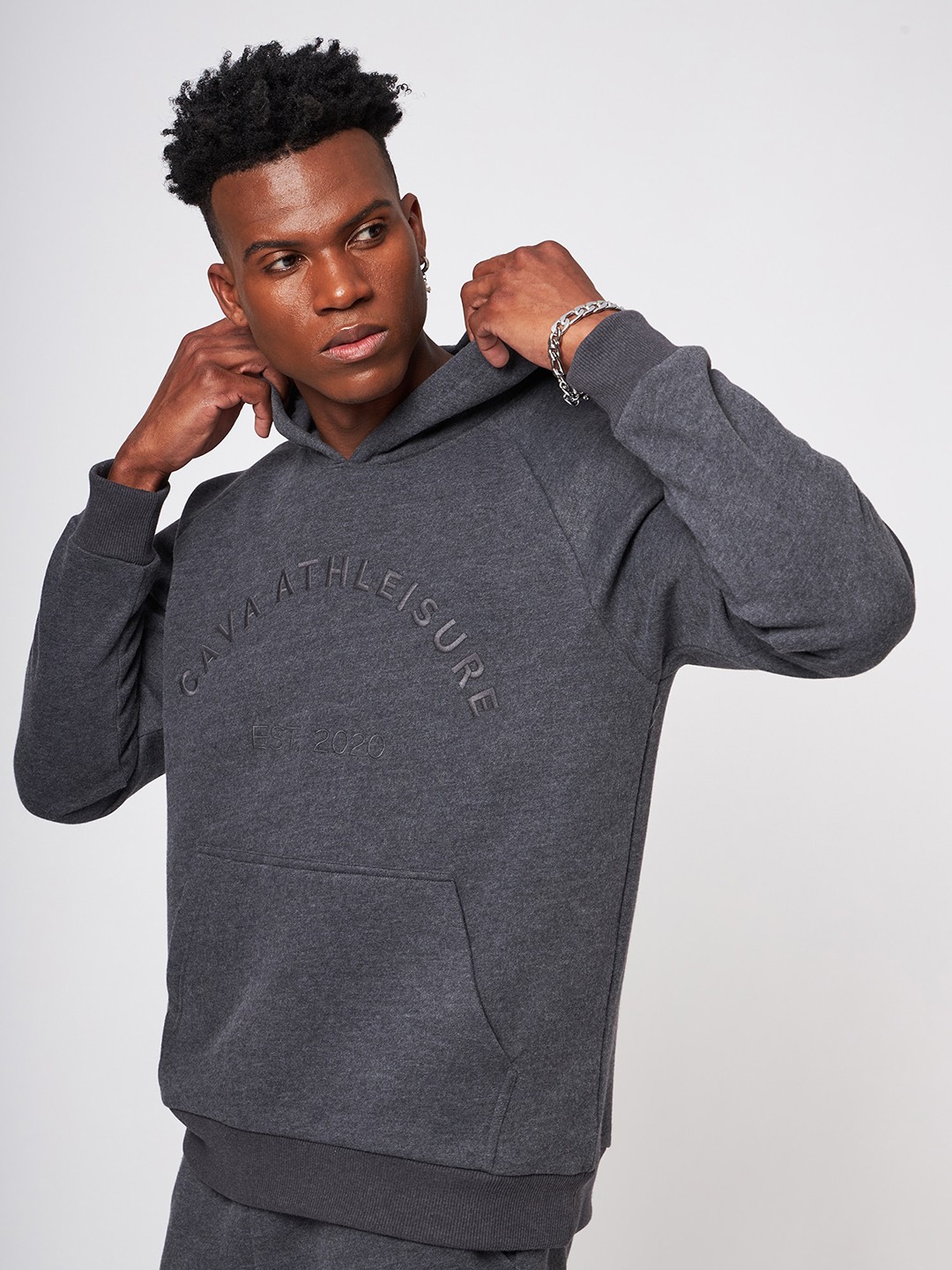 

CAVA Berlin Cava Essential Hooded Sweatshirt, Grey