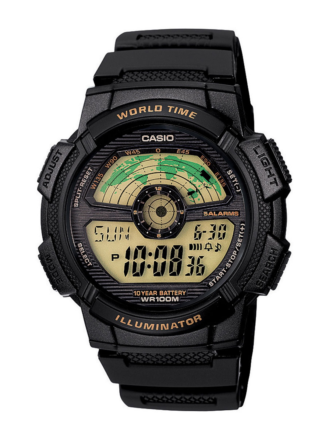 

Casio Youth Digital Men Black Digital watch D086 AE-1100W-1BVDF