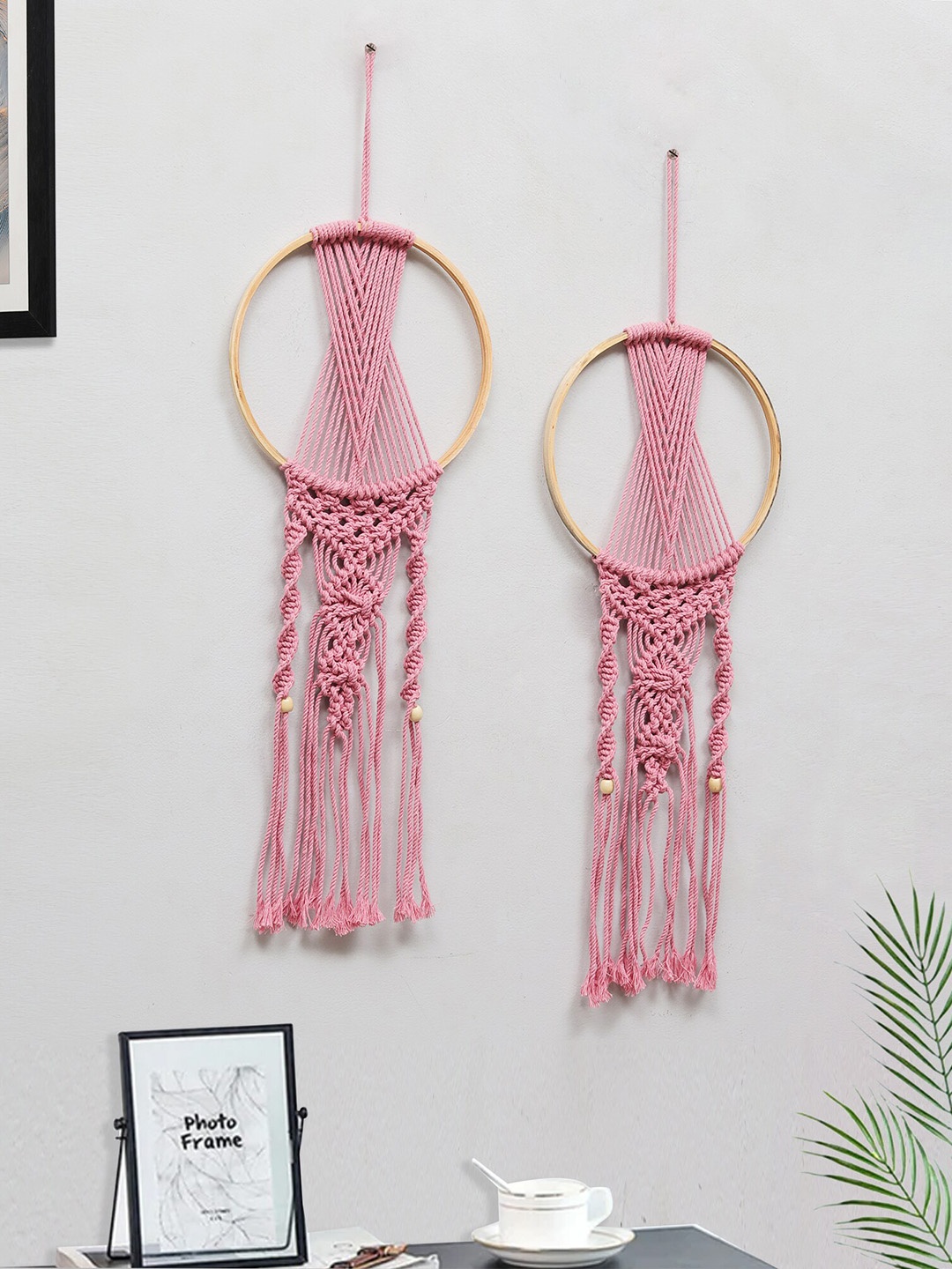 

Homesake 2 Pieces Pink Pure Cotton Dream Catchers