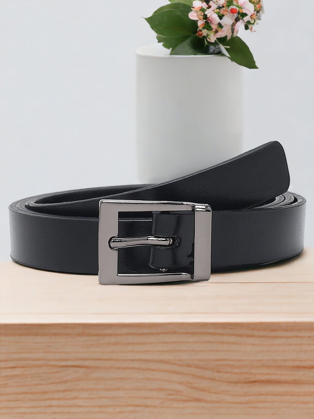 

CRUSSET Women Tang Closure Belt, Black