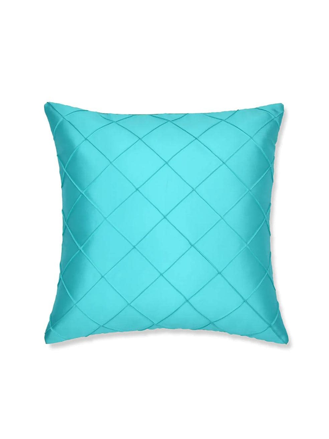 

Athome by Nilkamal Blue Square Cushion Cover